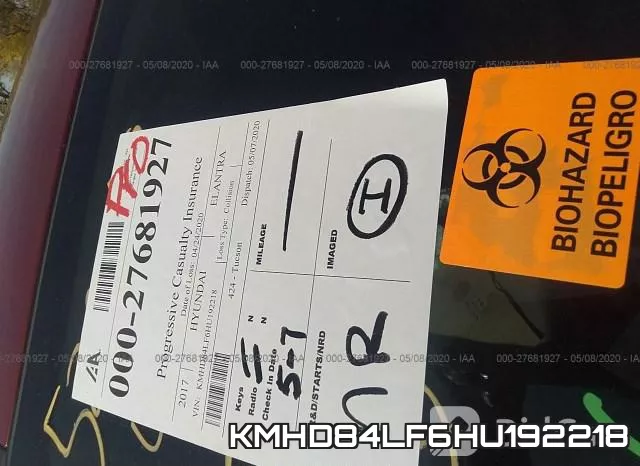 KMHD84LF6HU192218 фото 8