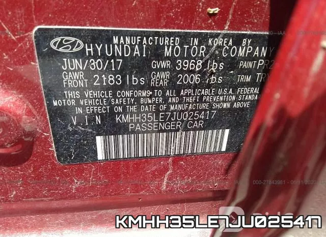 KMHH35LE7JU025417 фото 10