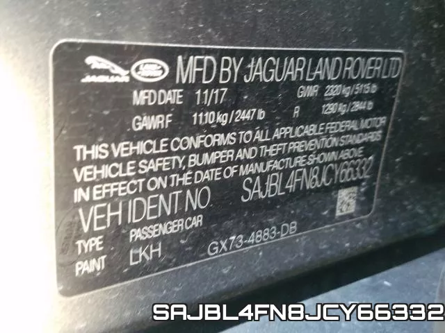 SAJBL4FN8JCY66332 фото 2
