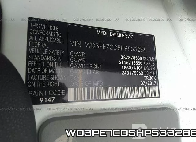WD3PE7CD5HP533286 фото 10