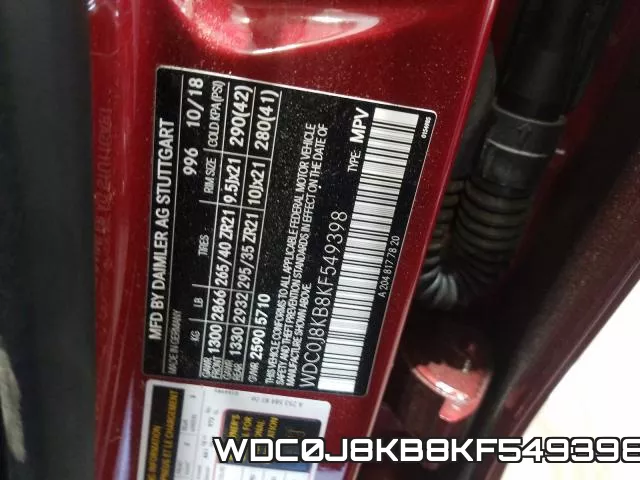 WDC0J8KB8KF549398 фото 2