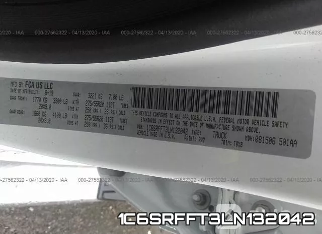 1C6SRFFT3LN132042 фото 10