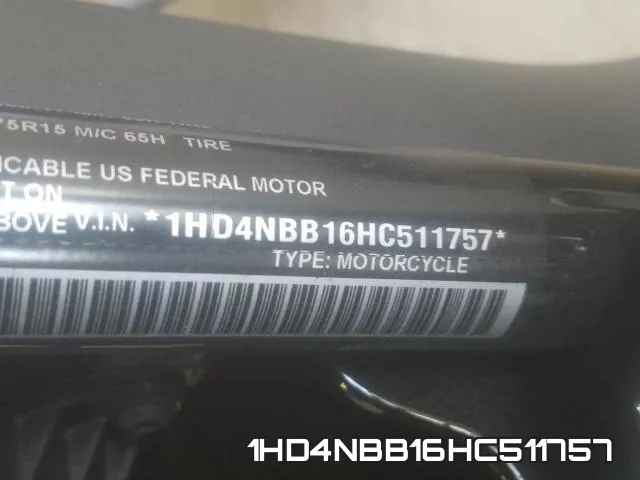 1HD4NBB16HC511757 фото 2