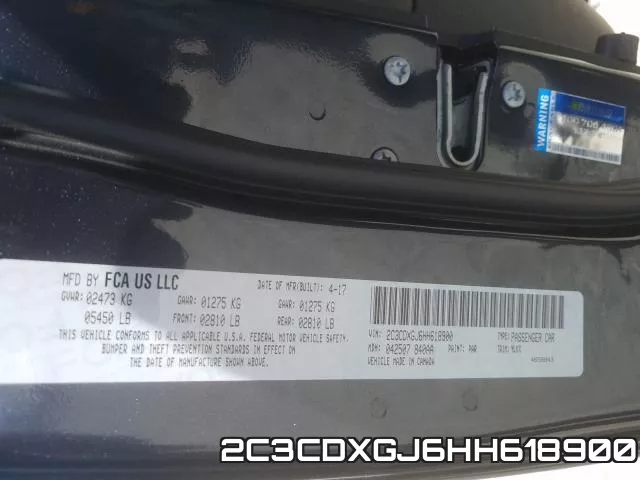 2C3CDXGJ6HH618900 фото 2