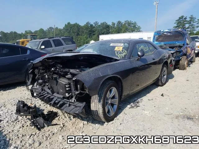 2C3CDZAGXKH687623 фото 3