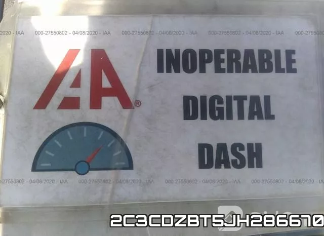 2C3CDZBT5JH286670 фото 8