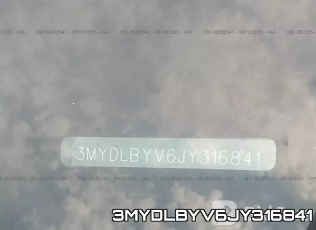 3MYDLBYV6JY316841 фото 10