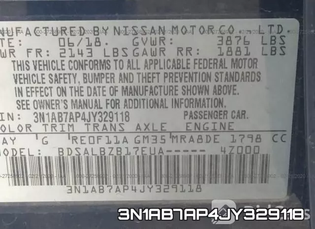 3N1AB7AP4JY329118 фото 9