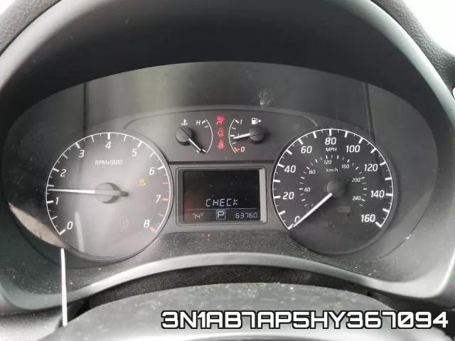 3N1AB7AP5HY367094 фото 9