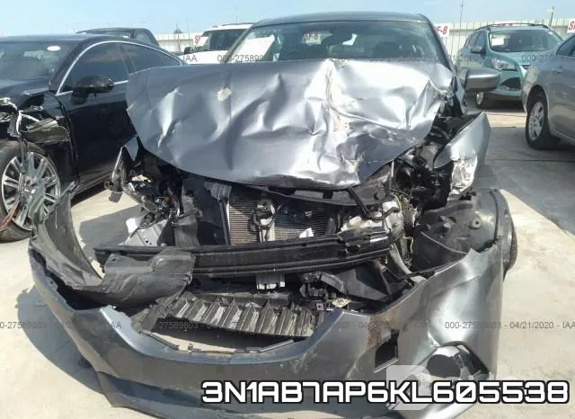 3N1AB7AP6KL605538 фото 7