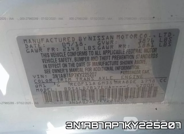 3N1AB7AP7KY225207 фото 10