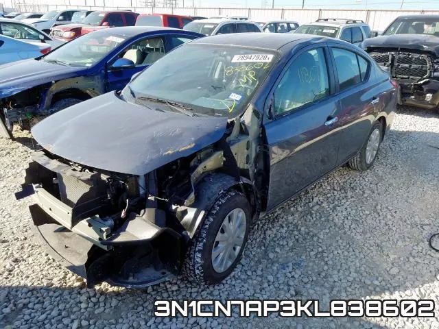 3N1CN7AP3KL838602 фото 3