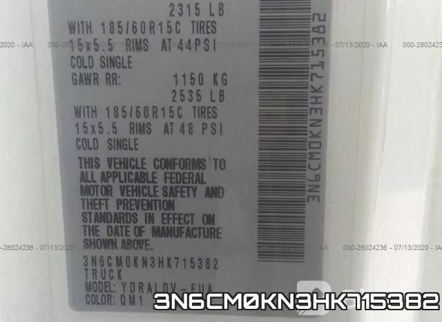 3N6CM0KN3HK715382 фото 10