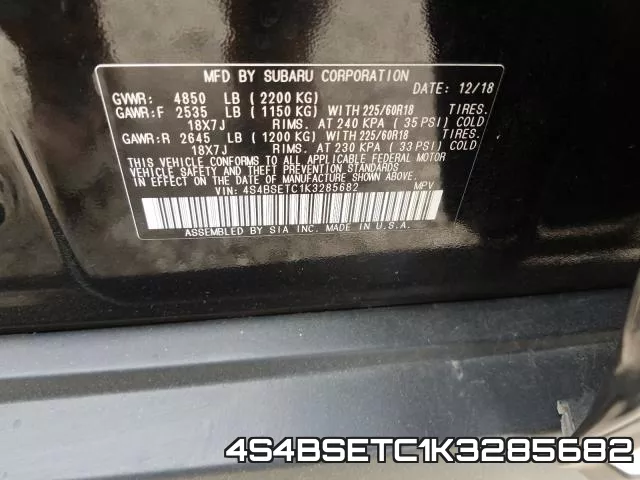 4S4BSETC1K3285682 фото 2