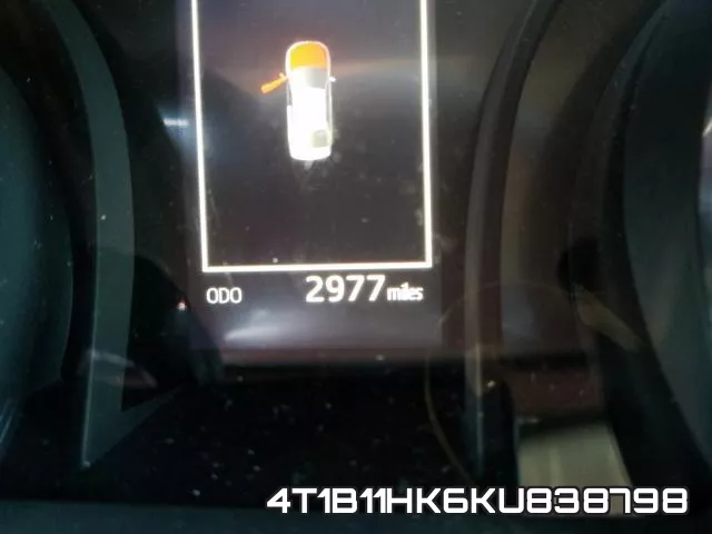 4T1B11HK6KU838798 фото 9
