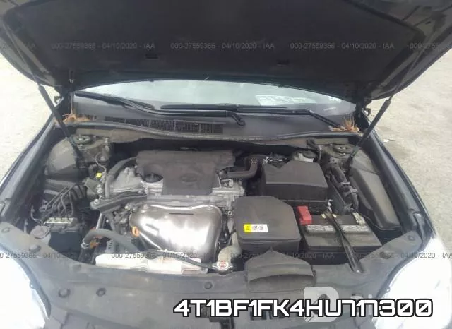 4T1BF1FK4HU717300 фото 2