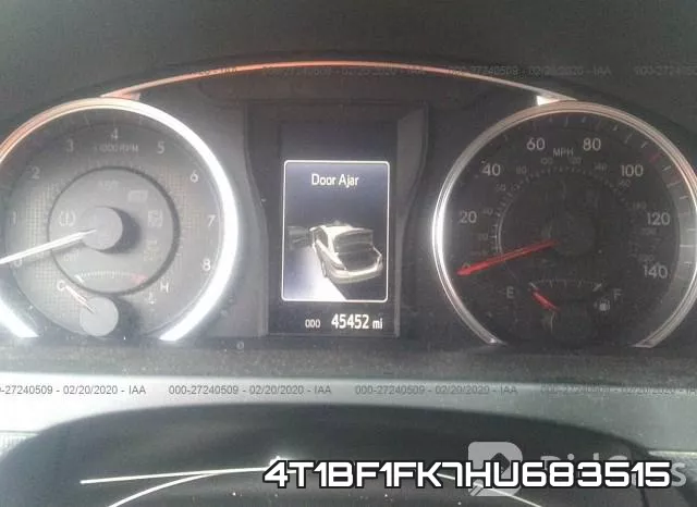 4T1BF1FK7HU683515 фото 8
