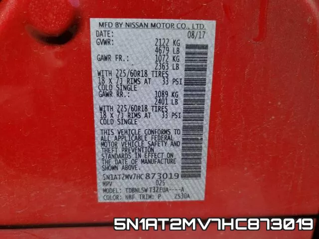 5N1AT2MV7HC873019 фото 2