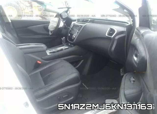 5N1AZ2MJ6KN137163 фото 6