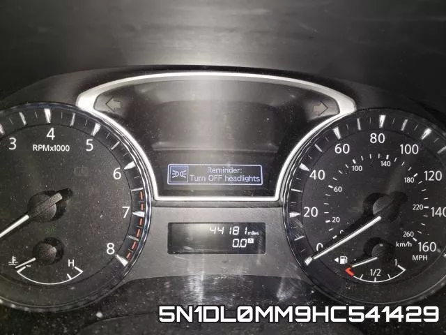5N1DL0MM9HC541429 фото 9