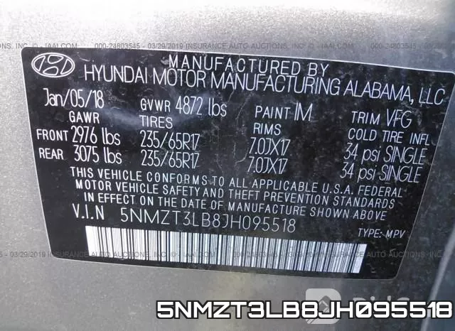 5NMZT3LB8JH095518 фото 10