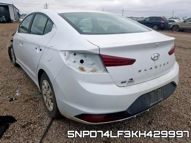 5NPD74LF3KH429997 фото 4