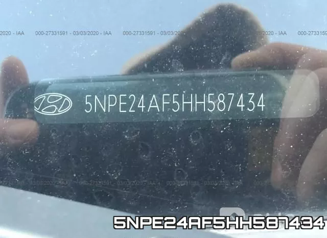 5NPE24AF5HH587434 фото 10