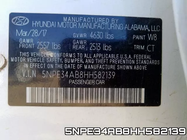 5NPE34AB8HH582139 фото 2