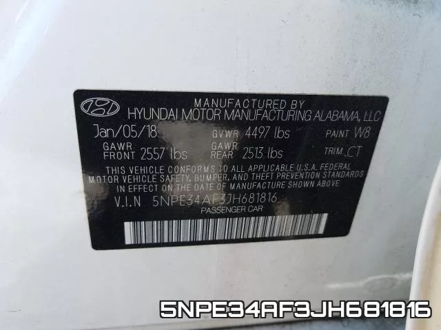 5NPE34AF3JH681816 фото 2