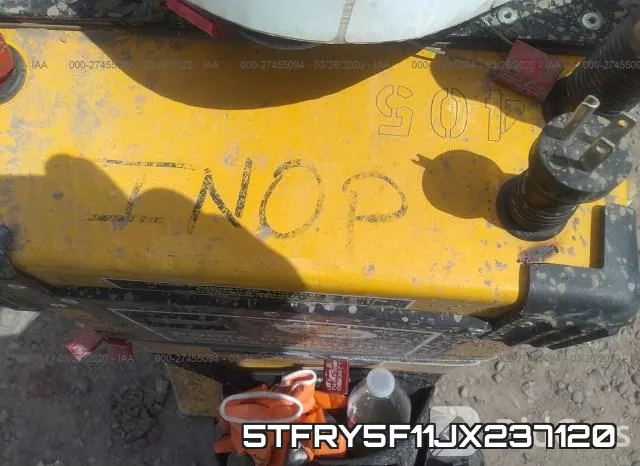 5TFRY5F11JX237120 фото 8