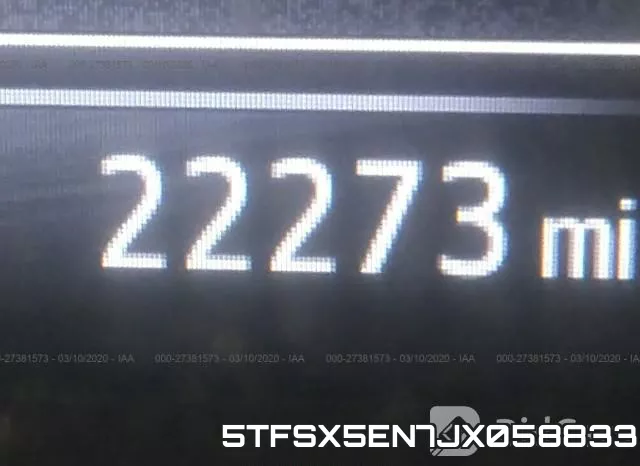 5TFSX5EN7JX058833 фото 8