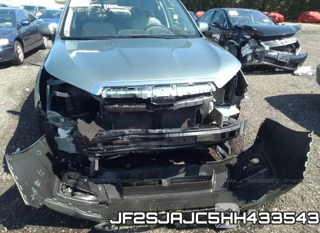 JF2SJAJC5HH433543 фото 7