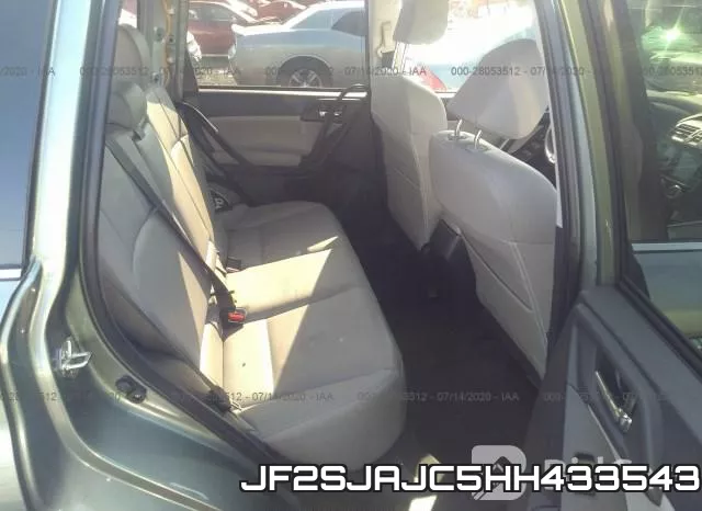JF2SJAJC5HH433543 фото 9