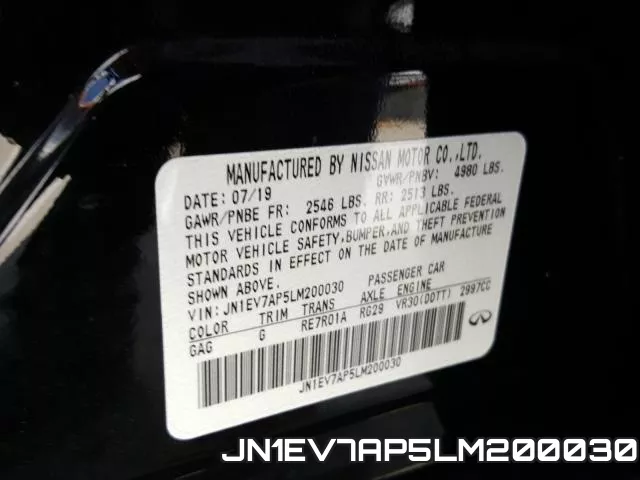 JN1EV7AP5LM200030 фото 2