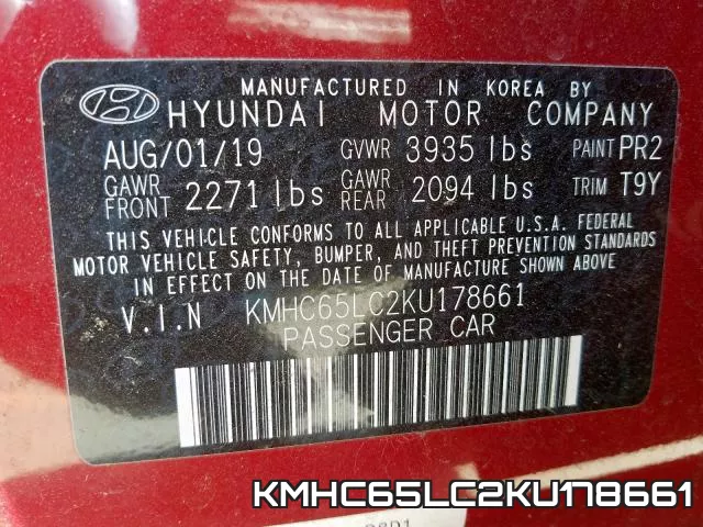 KMHC65LC2KU178661 фото 2
