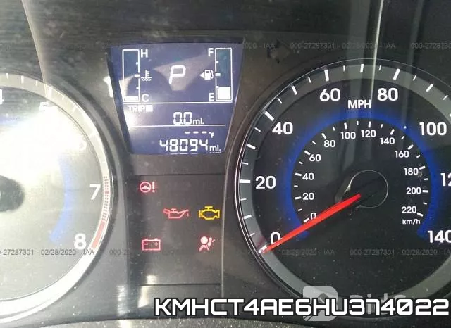 KMHCT4AE6HU374022 фото 8