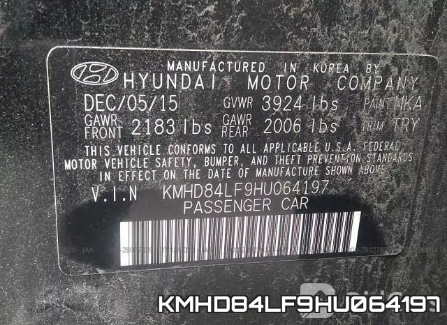 KMHD84LF9HU064197 фото 10