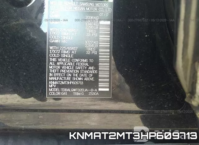 KNMAT2MT3HP609713 фото 10