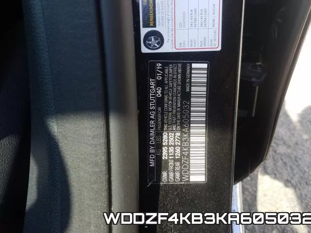 WDDZF4KB3KA605032 фото 2