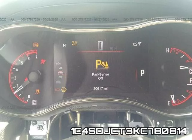 1C4SDJCT3KC780814 фото 8