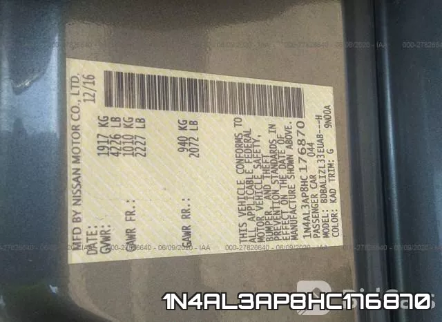 1N4AL3AP8HC176870 фото 10