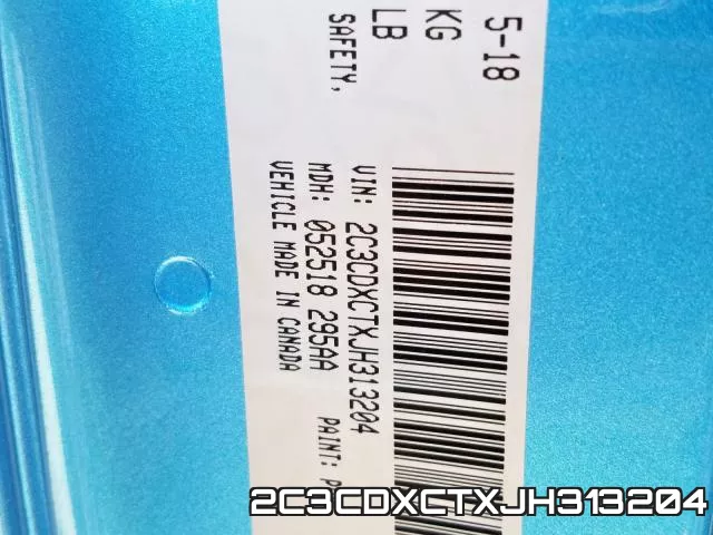 2C3CDXCTXJH313204 фото 2
