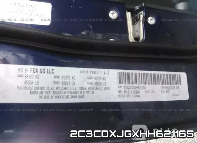 2C3CDXJGXHH621165 фото 10