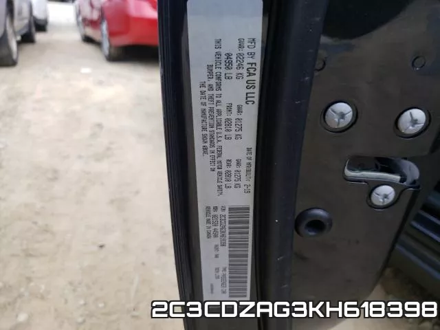 2C3CDZAG3KH618398 фото 2