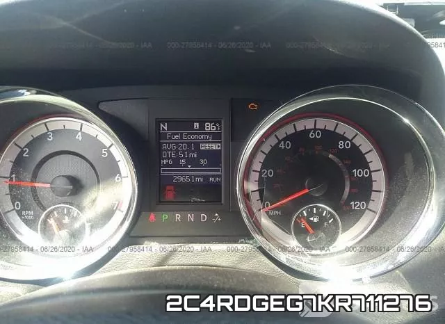 2C4RDGEG7KR711276 фото 8