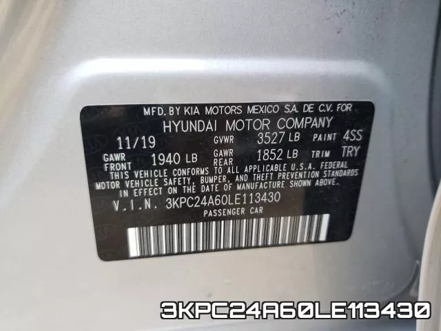 3KPC24A60LE113430 фото 2