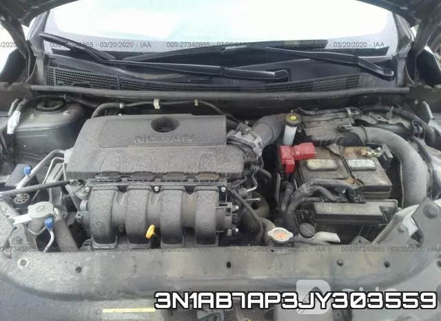 3N1AB7AP3JY303559 фото 2