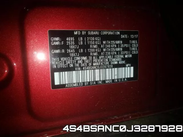 4S4BSANC0J3287928 фото 2