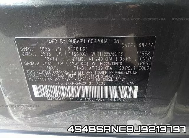 4S4BSANC8J3213737 фото 10