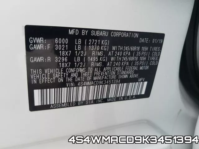 4S4WMACD9K3451394 фото 2
